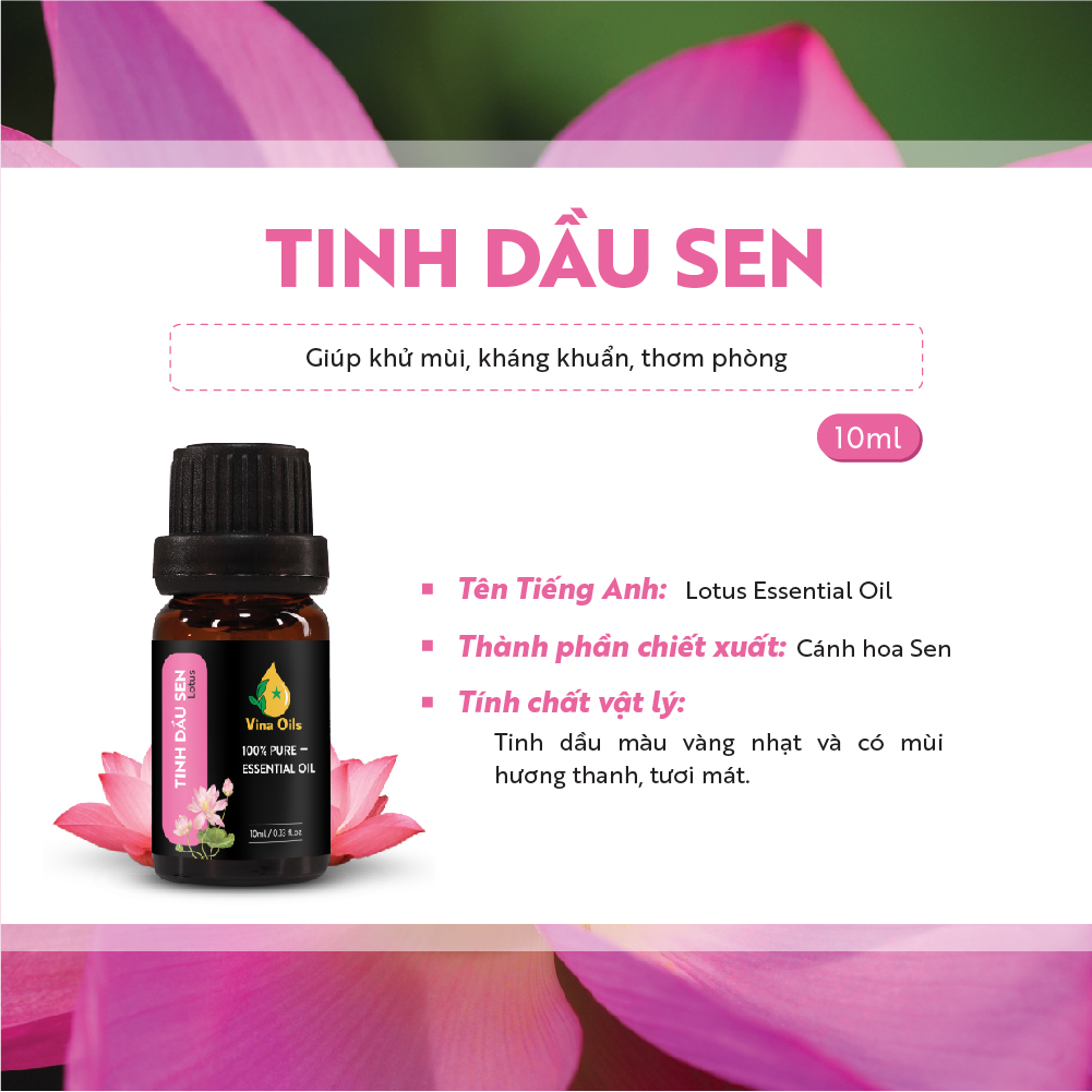 Tinh dầu xông Sen 10ml